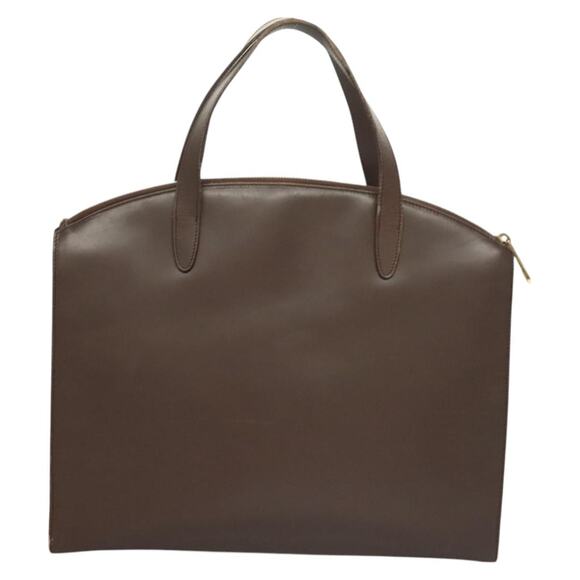 GUCCI Hand Bag Leather Brown Gold 000 1998 000 1998 - Picture 3 of 16